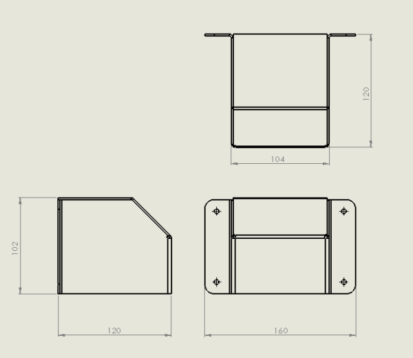 Deep Stainless Steel Exit Button Cover - Image 4