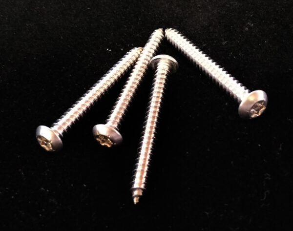 Long Security Screw set of 4