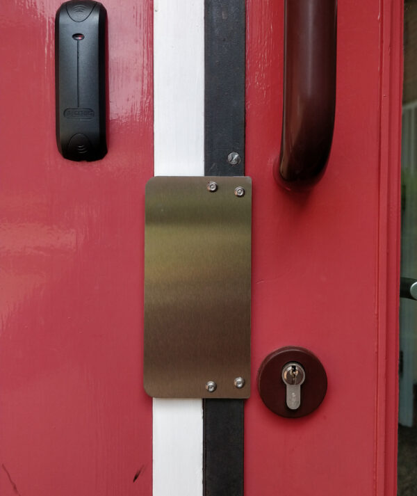 Stainless Steel Latch Cover Plate 3mm