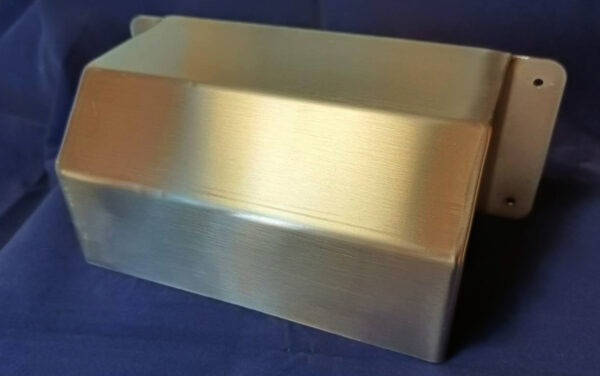 Double Wide Deep Stainless Steel Exit Button Cover - Image 3