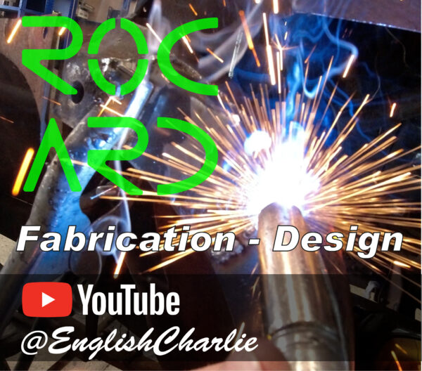 "Weld Spark" Rocard / English Charlie Sticker